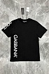 Мужская чёрная футболка Dolce & Gabbana logo-print