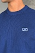 Мужской синий свитер Valentino Vlogo Signature