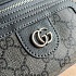 Сумка на пояс Gucci Interlocking G 23x12x2.5 см - Black