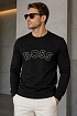 Чёрный свитшот Hugo Boss Salbo Iconic