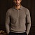 Поло с длинным рукавом Zilli zip-up - Beige
