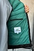 Мужская чёрная куртка Lacoste logo-patch