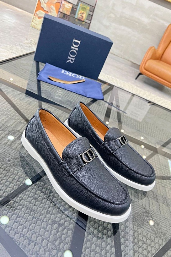Мужские кожаные лоферы Dior