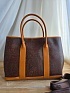 Кожаная сумка Etro с узором пейсли 37x28 см