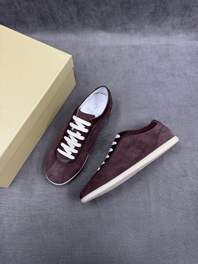 Мужские замшевые кроссовки Brunello Cucinelli   