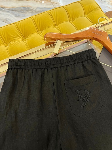 Льняные шорты Dolce & Gabbana Premium   