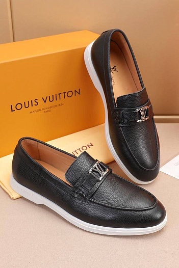Мужские кожаные лоферы Louis Vuitton Estate   