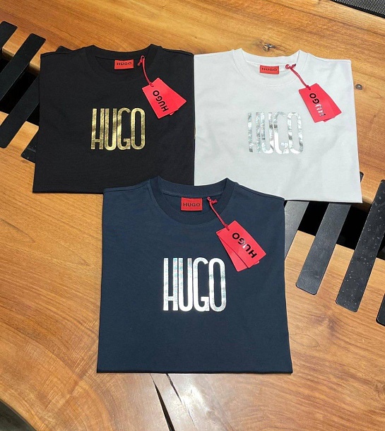Футболка тёмно-синего цвета Hugo Boss Dartlap