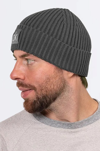 Шапка серого цвета Calvin Klein Golf Losar   