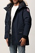 Утеплённая парка тёмно-синего цвета Canada Goose Langford