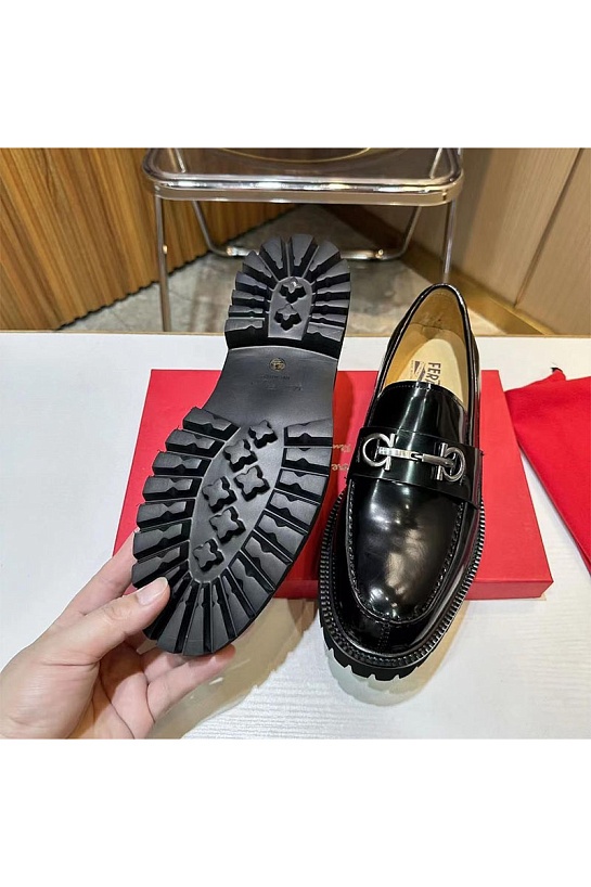Мужские кожаные лоферы Salvatore Ferragamo