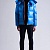 Пуховик голубого цвета Moncler Montbeliard