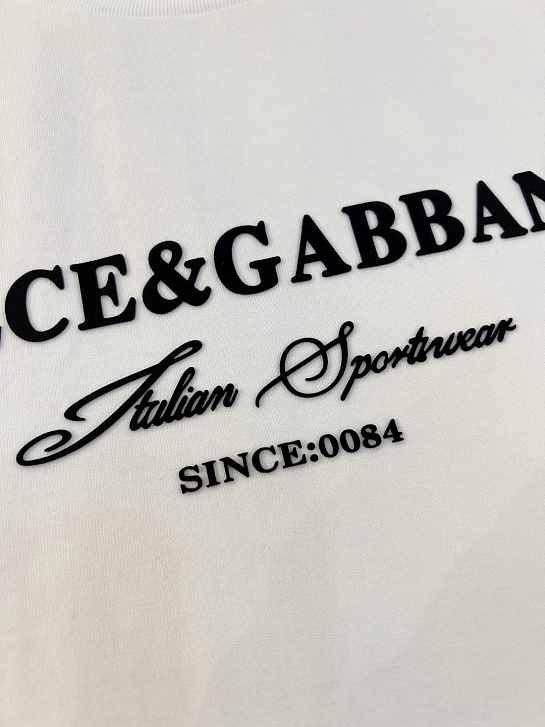 Мужская футболка Dolce & Gabbana Premium - White