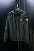 Мужская чёрная ветровка Moncler