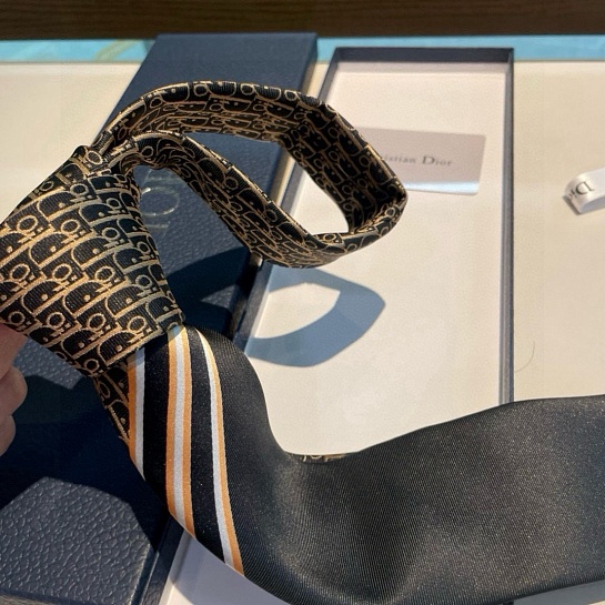 Галстук Dior Oblique premium - Black