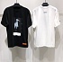 Чёрная оверсайз футболка Heron Preston Blurry Heron