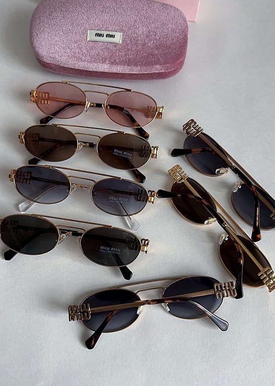 Женские солнцезащитные очки MIU MIU Oval