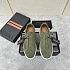 Мужские кроссовки Ermenegildo Zegna Triple Stitch Suede - Green