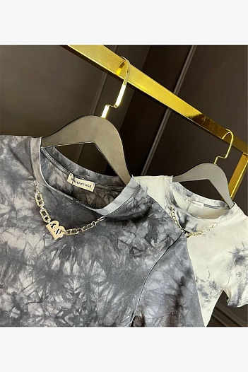 Женская белая футболка Balenciaga   