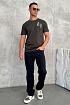 Мужские джинсы синего цвета Brioni regular fit