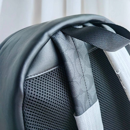 Кожаный рюкзак Coach monogram 39x30 см