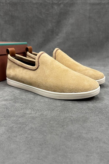Мужские лоферы Loro Piana Venice Walk - Beige   