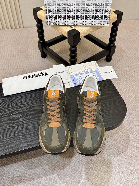 Мужские кроссовки Premiata Mase - Khaki