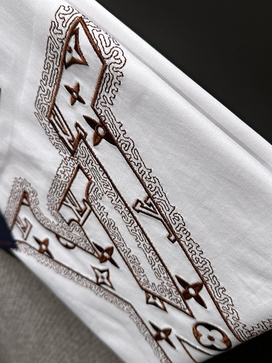 Футболка белого цвета Louis Vuitton Premium