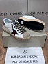 Женские кожаные кроссовки Golden Goose Ball Star premium