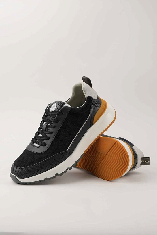 Мужские кроссовки Brunello Cucinelli чёрного цвета