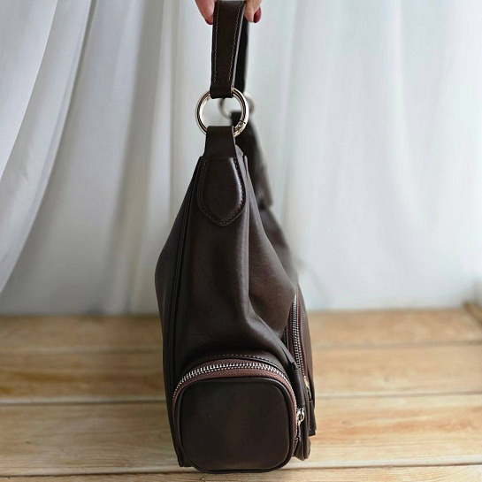 Женская кожаная сумка MIU MIU 34x23 см