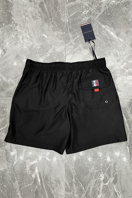 Мужские чёрные шорты Tommy Hilfiger