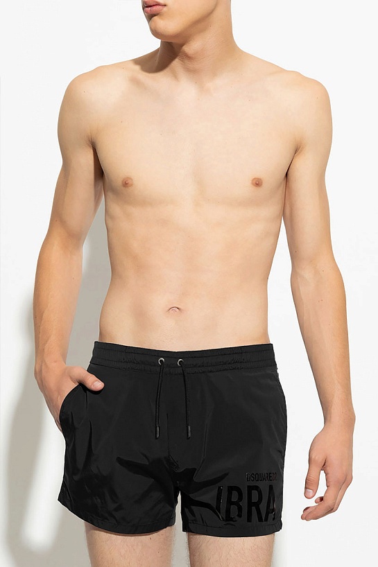Шорты чёрного цвета Dsquared2 Ibra