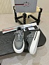 Комбинированные кроссовки Prada logo-plaque - Grey