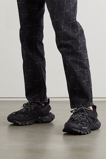 Кроссовки чёрного цвета Balenciaga Track Trainers   