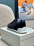 Женские комбинированные кроссовки Brunello Cucinelli low-top premium