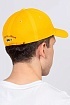Мужская жёлтая бейсболка Paul & Shark logo-embroidered