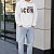 Мужское белое худи Dsquared2 Icon Splatter logo-print
