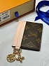 Кожаный кардхолдер Louis Vuitton Charms Vivienne Premium 7.3x0.3x10.2 см