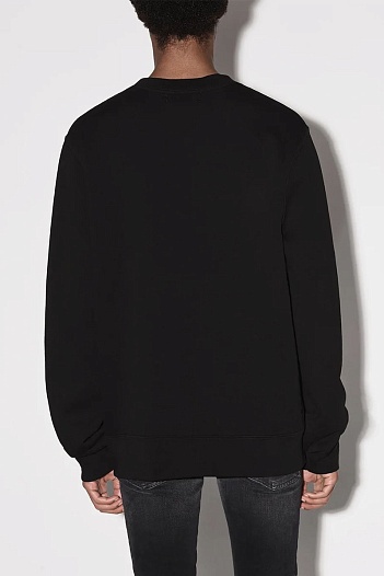 Чёрный свитшот Amiri MA bar crew-sweat   
