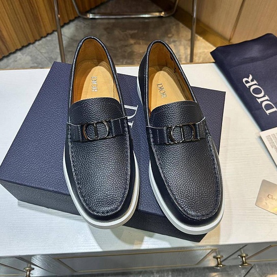 Мужские кожаные лоферы Dior