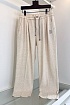 Льняные штаны Brunello Cucinelli Premium - Light Beige