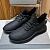 Мужские кожаные кроссовки Prada lace-up - Black