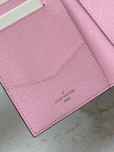 Кожаная обложка для паспорта Louis Vuitton Premium 10x14x2.5 см   