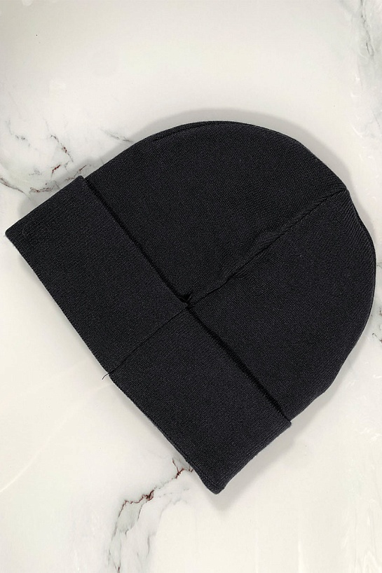 Мужская шапка Off-White logo-embroidered - Black