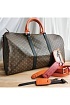 Кожаная дорожная сумка Louis Vuitton Keepall 50x28 см