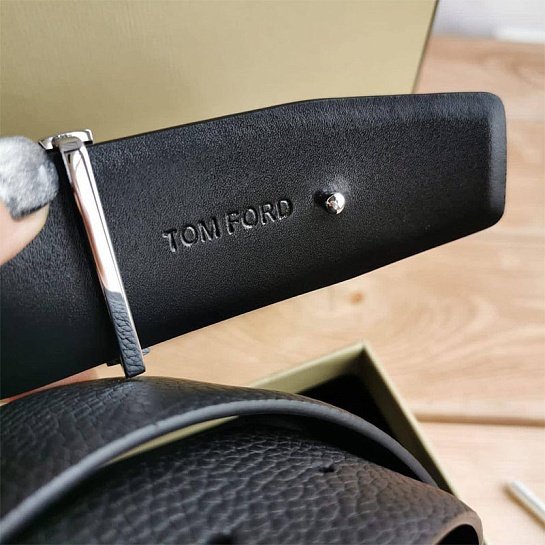 Кожаный ремень Tom Ford (длина 100 / 105 см)