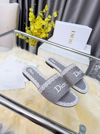 Женские шлёпанцы Dior Dway   