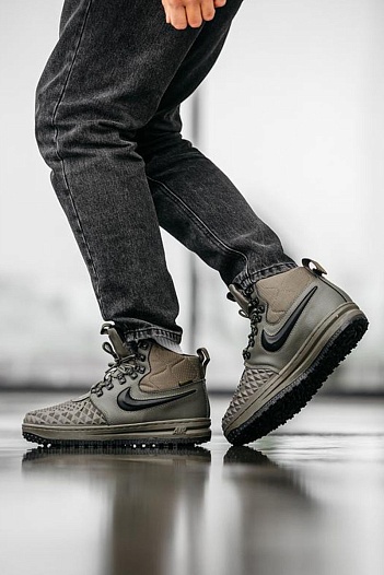 Кроссовки с мехом Nike Lunar Force 1 Duckboot '17   