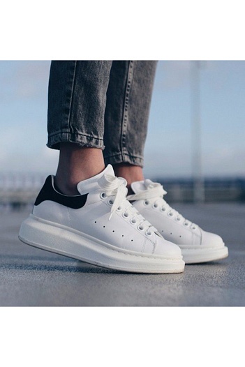 Кроссовки Alexander McQueen - White / Black   